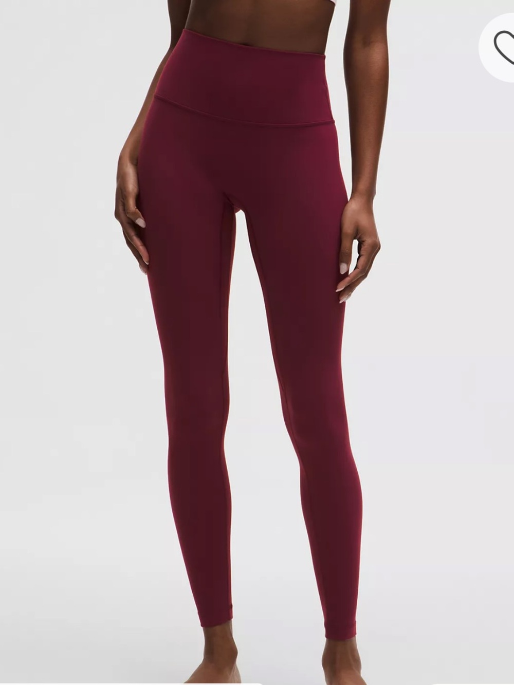 NWT!🍋🍋Lululemon Align No Line HR Pant 28”🍋🍋. Size 8. Burgundy Bay.